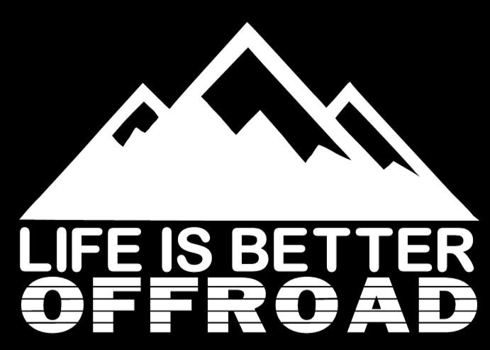 Life is better in a Jeep decal